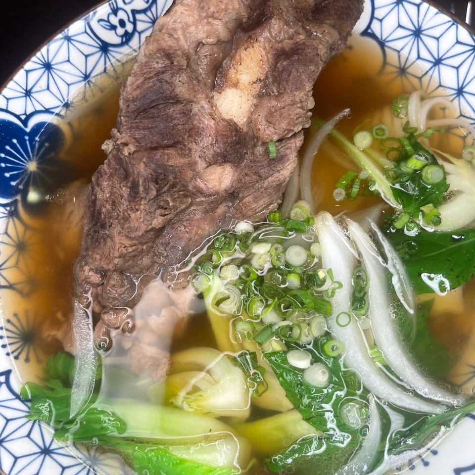 Pho beef ribs