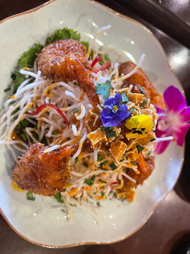 Crispy Coconut Shrimp.