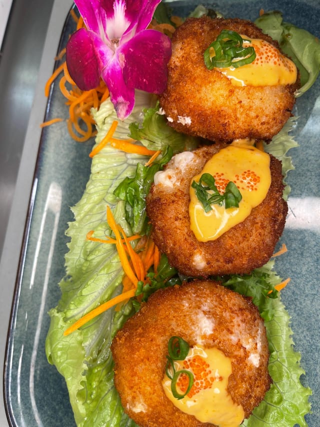 Shrimp & Pork Croquette.