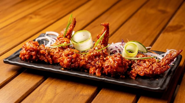 Larb Crispy Wings.