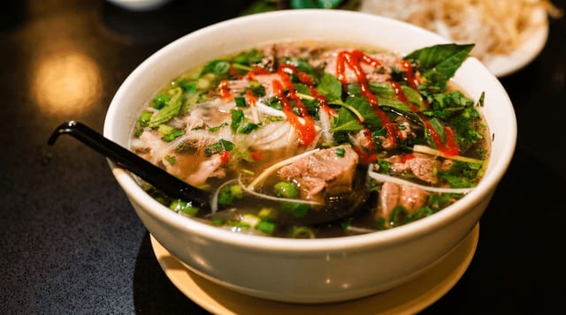 Pho Sirloin & Brisket.