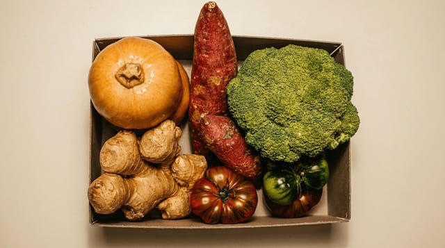 Ginger Mixed Veggies Delight.