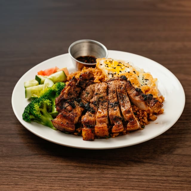 BBQ Pork Fried Rice.