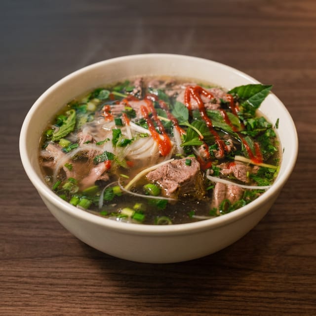 Pho Sirloin, Brisket.